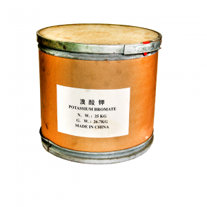 Potassium bromate KBrO3, Trung Quốc, 25kg/thùng
